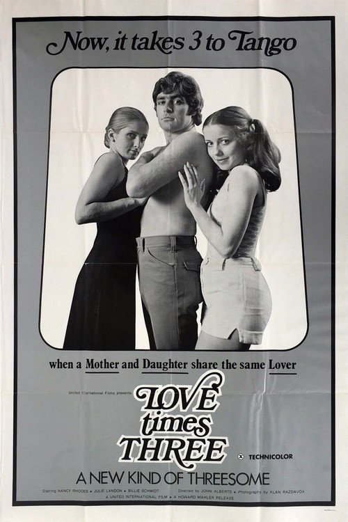 Movie poster for Love Times Three (1973)