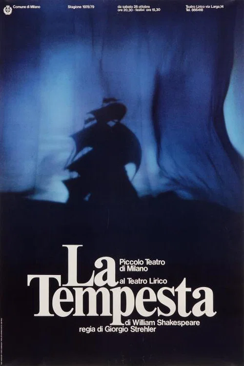 Movie poster for La tempesta (1978)