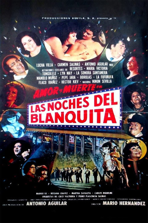 Movie poster for Las noches del Blanquita (1981)