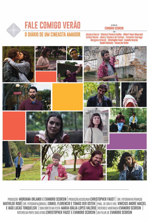 Movie poster for Fale Comigo Verão: O diário de um cineasta amador (2023)