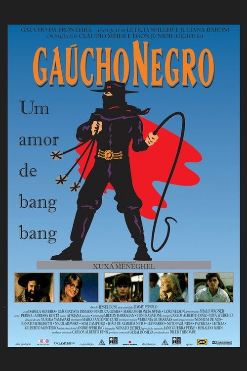 Movie poster for Black Gaucho (1991)
