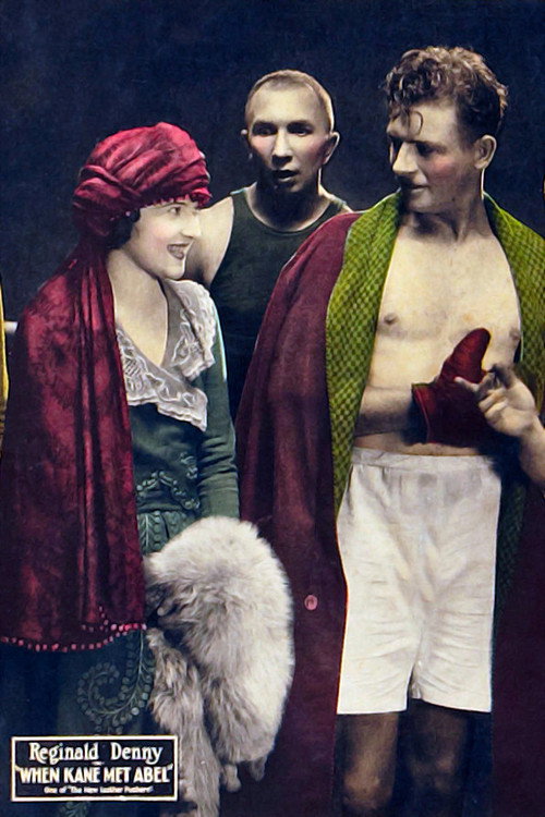 Movie poster for When Kane Met Abel (1923)