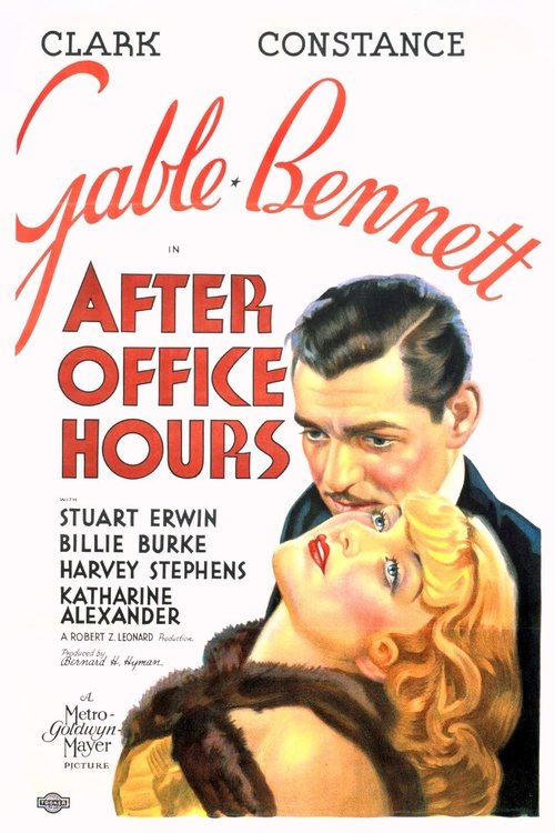 Movie poster for After Office Hours (1935)