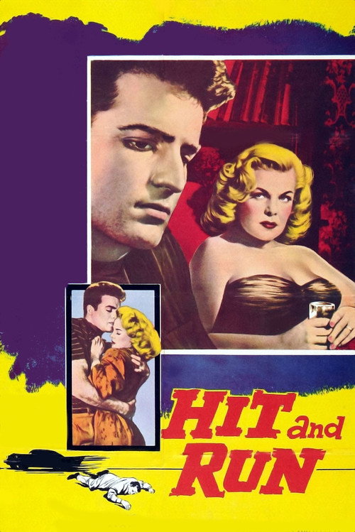 Movie poster for Hit and Run (1957)
