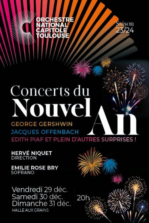 Movie poster for New Year Concert with the Orchestre National de France Conducted by Stéphane Denève (2023)
