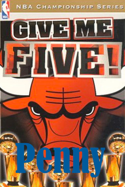Movie poster for Chicago Bulls. Cinco campeonatos de la NBA (1998)