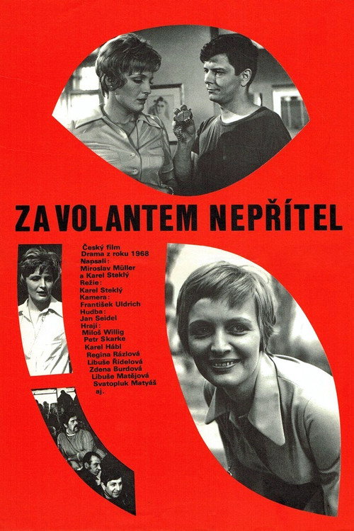 Movie poster for Za volantem nepřítel (1975)