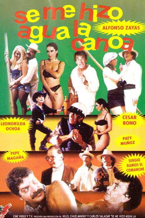 Movie poster for Se me hizo agua la canoa (1994)