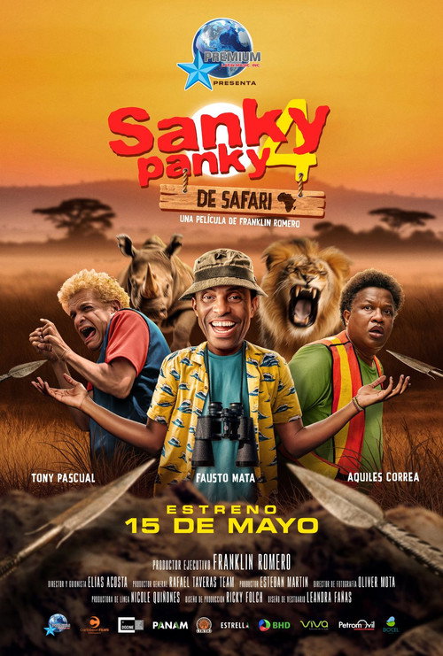 Movie poster for Sanky Panky 4: The Safari (2025)