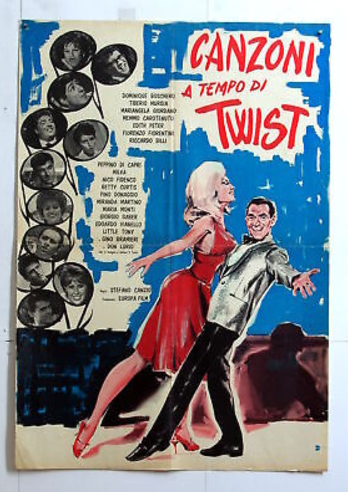 Movie poster for Canzoni a tempo di Twist (1962)