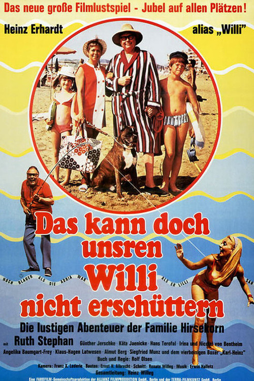 Movie poster for That Can't Shake Our Willi! (1970)