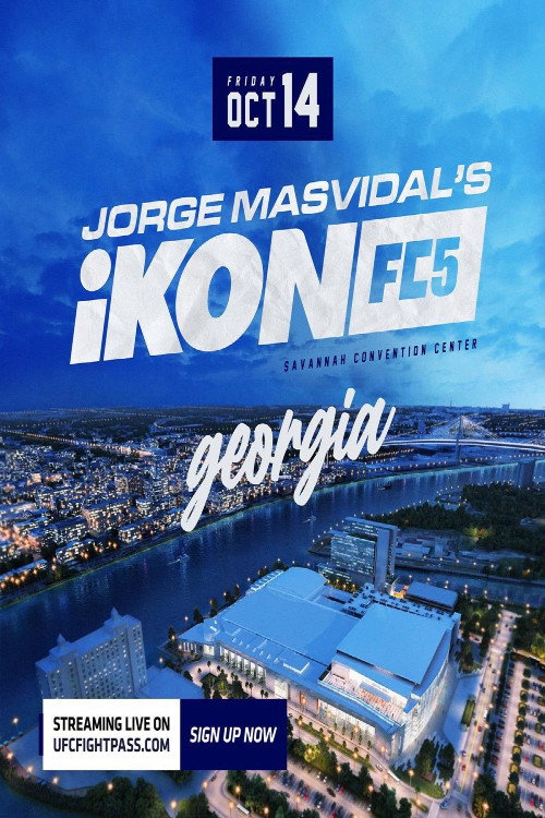 Movie poster for Jorge Masvidal's iKON FC 5: Renfro vs. Irizarry (2022)