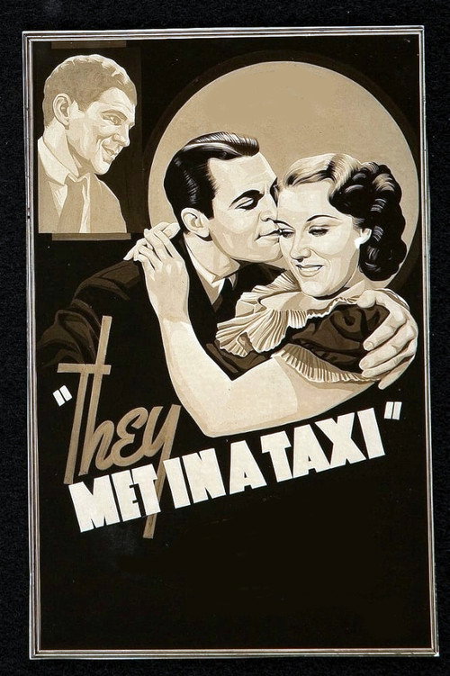 Movie poster for They Met in a Taxi (1936)