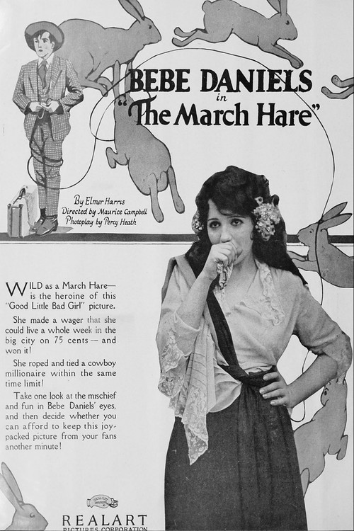 Movie poster for The March Hare (1921)