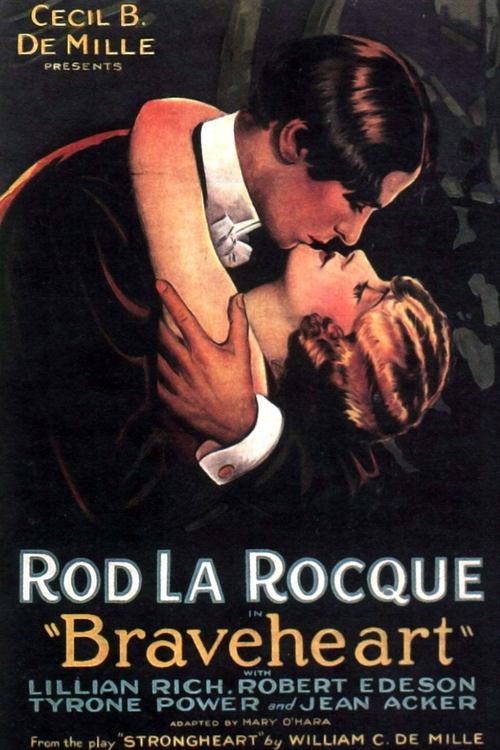 Movie poster for Braveheart (1925)