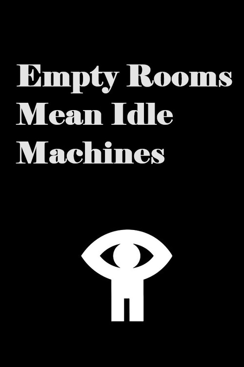 Movie poster for Empty Rooms Mean Idle Machines (1942)