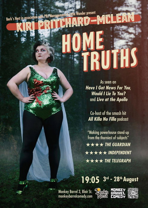 Movie poster for Kiri Pritchard-McLean: Home Truths (2022)