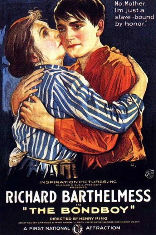 Movie poster for The Bond Boy (1923)