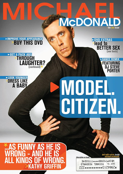 Movie poster for Michael McDonald: Model. Citizen. (2010)