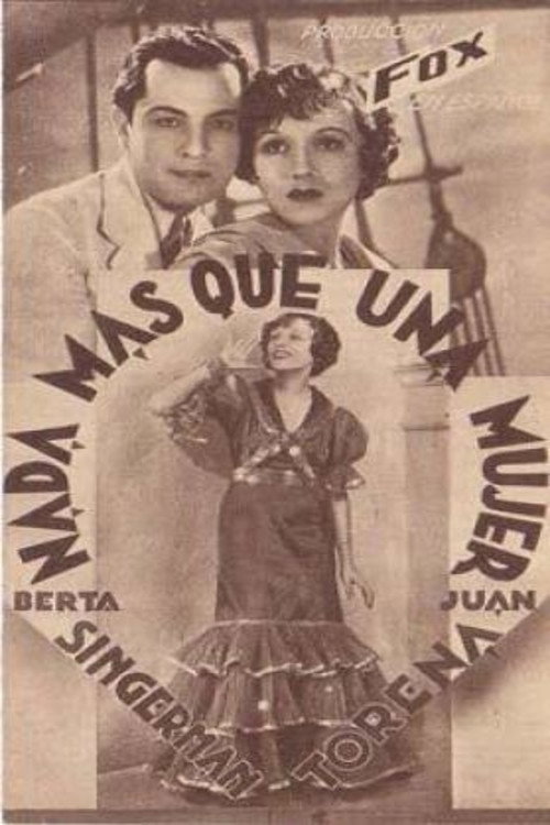 Movie poster for Nothing More Than a Woman (1934)