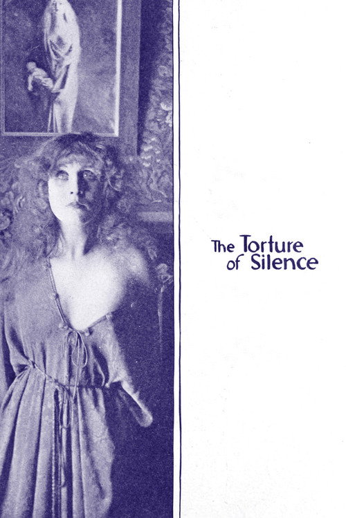 Movie poster for The Torture of Silence (1917)