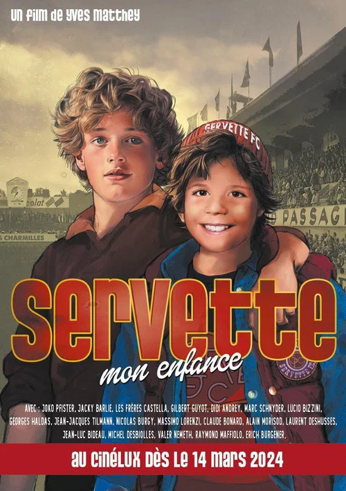 Movie poster for Servette mon enfance (2024)