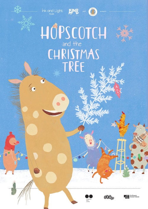 Movie poster for Hopscotch and the Christmas Tree (2019)