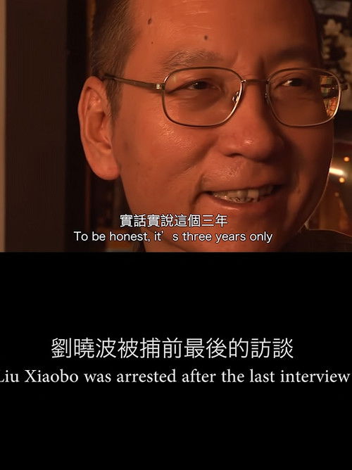 Movie poster for Liu Xiaobo's Last Interview Before His Arrest (2017)