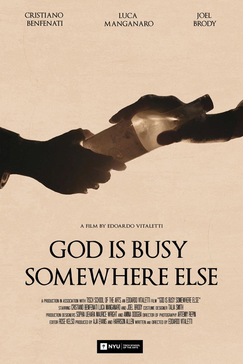 Movie poster for God Is Busy Somewhere Else (2018)
