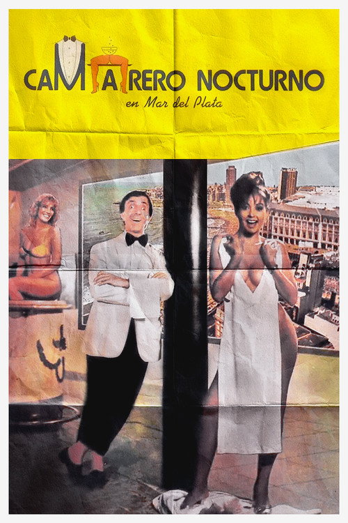 Movie poster for Camarero nocturno en Mar del Plata (1986)