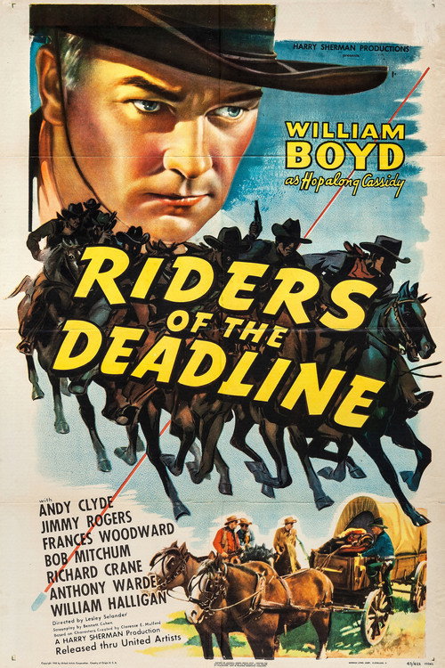 Movie poster for Riders of the Deadline (1943)