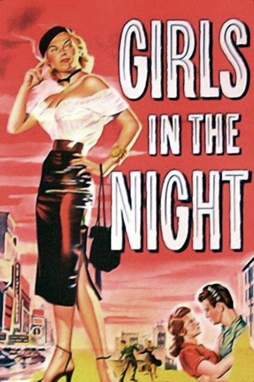 Movie poster for Girls in the Night (1953)