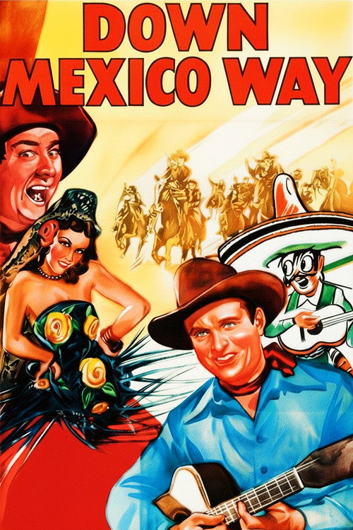 Movie poster for Down Mexico Way (1941)