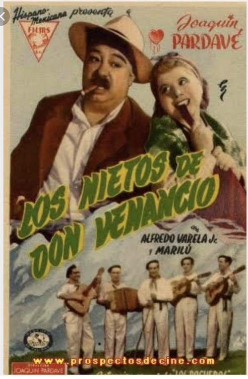 Movie poster for Los nietos de Don Venancio (1946)