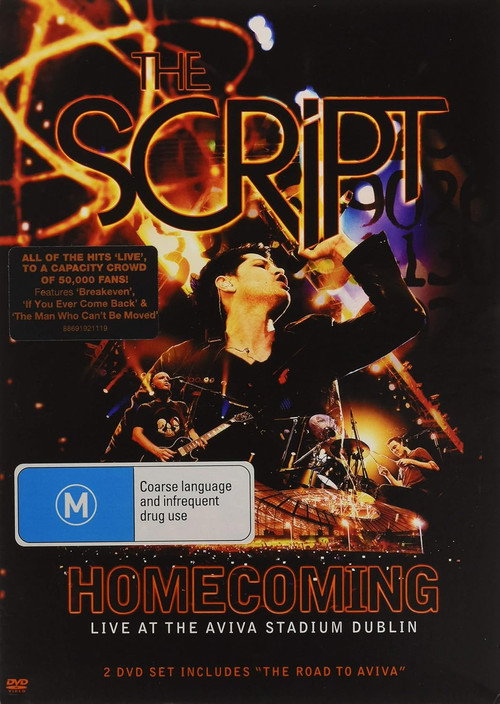 Movie poster for The Script: Homecoming Live at the Aviva Stadium (2011)