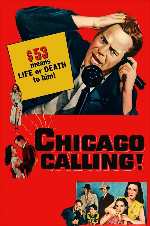 Movie poster for Chicago Calling (1951)