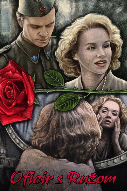 Movie poster for An Officer with a Rose (1987)