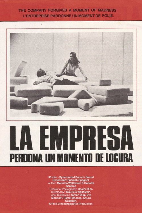 Movie poster for The Company Forgives a Moment of Madness (1978)