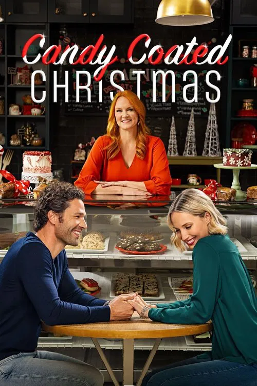 Movie poster for Candy Coated Christmas (2021)