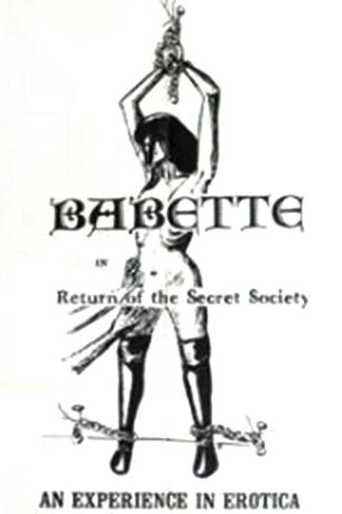 Movie poster for Return of the Secret Society (1968)
