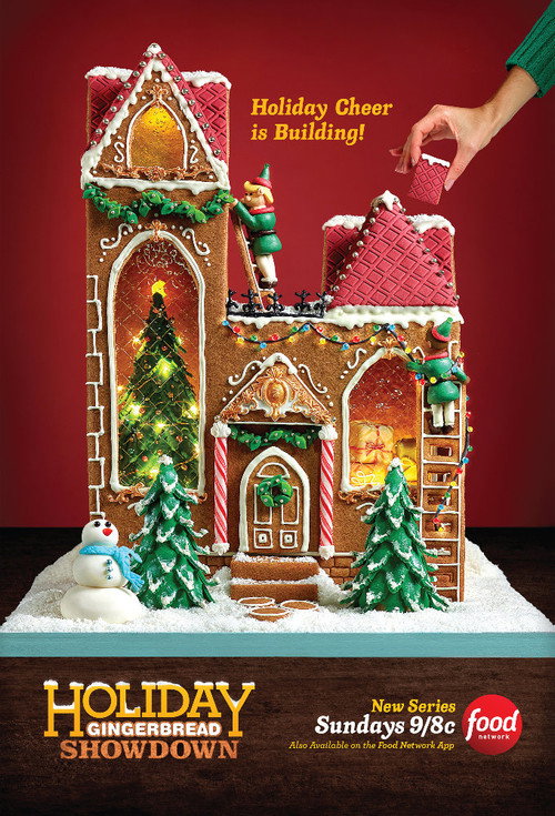 Series poster for Holiday Gingerbread Showdown (2018)