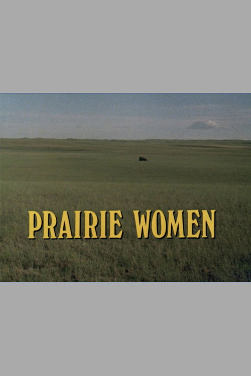 Movie poster for Prairie Women (1987)