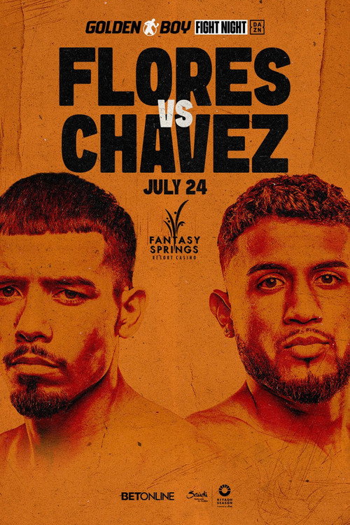 Movie poster for Manuel Flores vs. Jorge Chavez (2025)