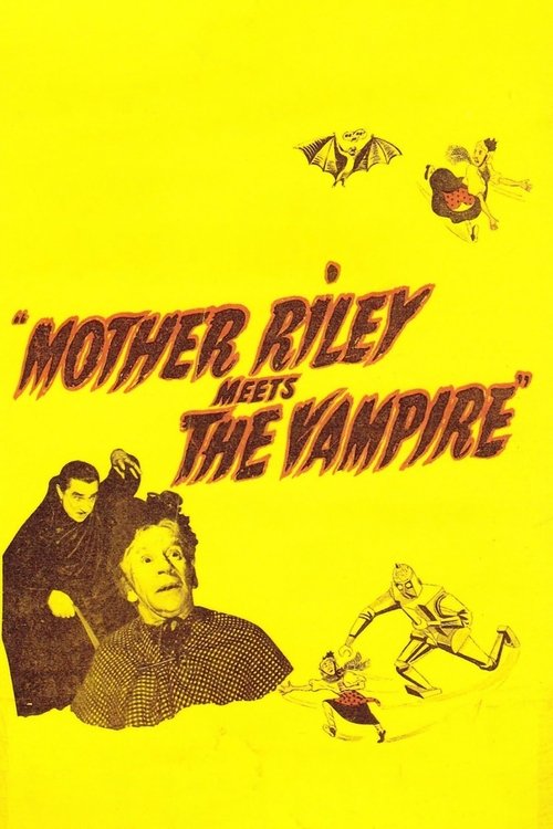 Movie poster for Mother Riley Meets the Vampire (1952)