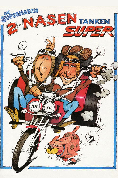 Movie poster for Zwei Nasen tanken Super (1984)
