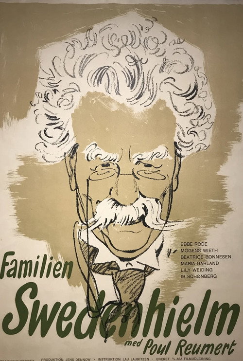 Movie poster for Familien Swedenhielm (1947)