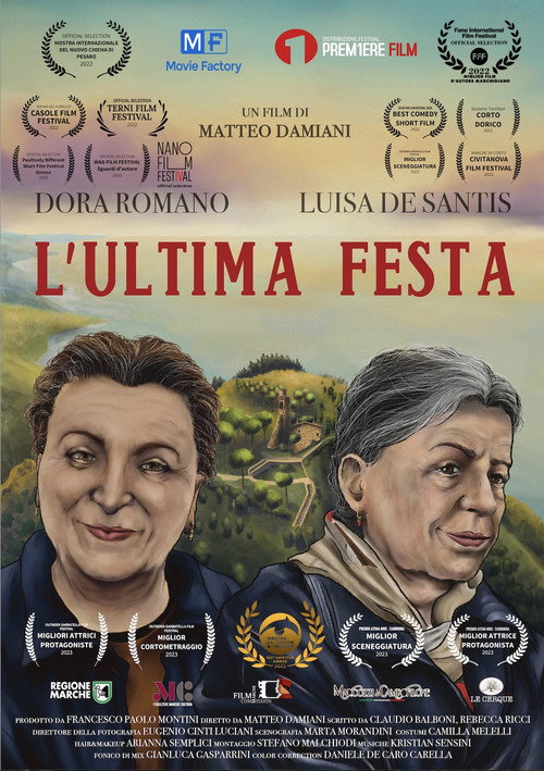 Movie poster for L'ultima festa (2022)