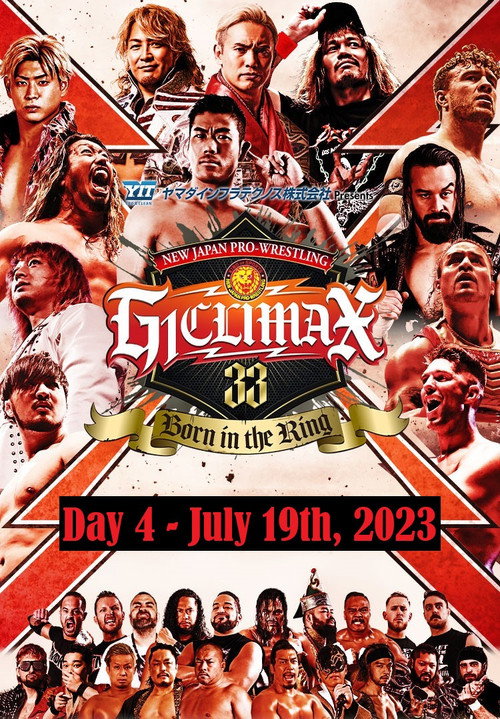 Movie poster for NJPW G1 Climax 33: Day 4 (2023)