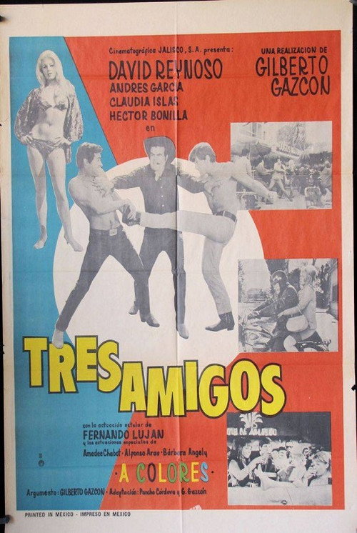 Movie poster for Tres amigos (1970)