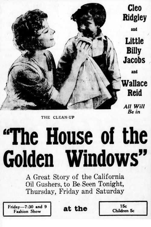 Movie poster for The House with the Golden Windows (1916)